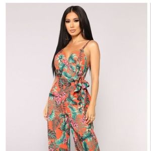 More Love Tropical Jumpsuit